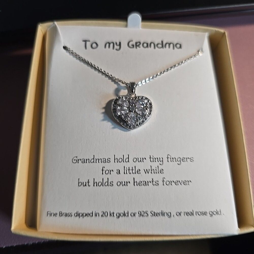 Timeless Brass Necklace A Gift To My Grandma Christmas Birthday Mothers Day Gift